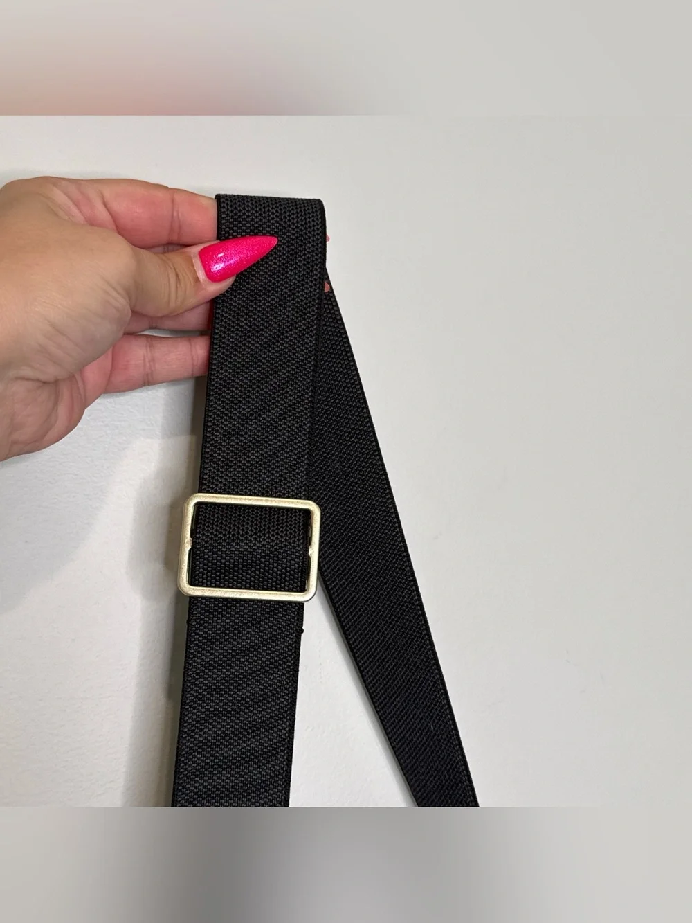 Rothy’s dark gray and blue fabric crossbody clutch or shoulder bag